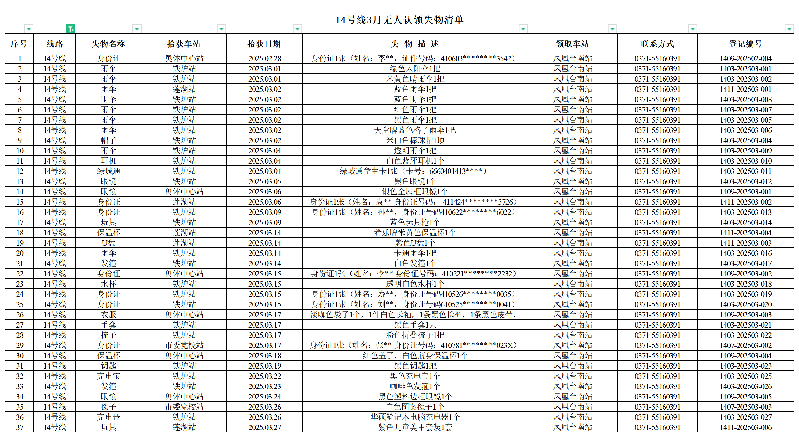 14號線--客運中心3月無人認領(lǐng)失物清單.png